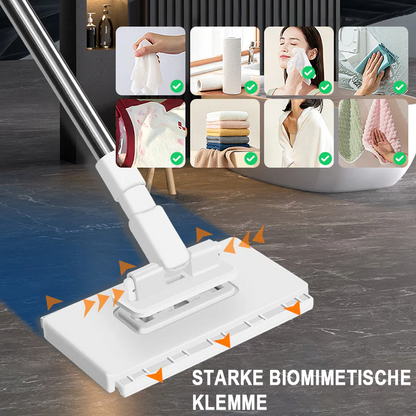 💥 LETZTER TAG! 50% RABATT 💥 Einweg-Staubmopp mit 5 wiederverwendbaren Bezügen 🧹✨ -Remifa®