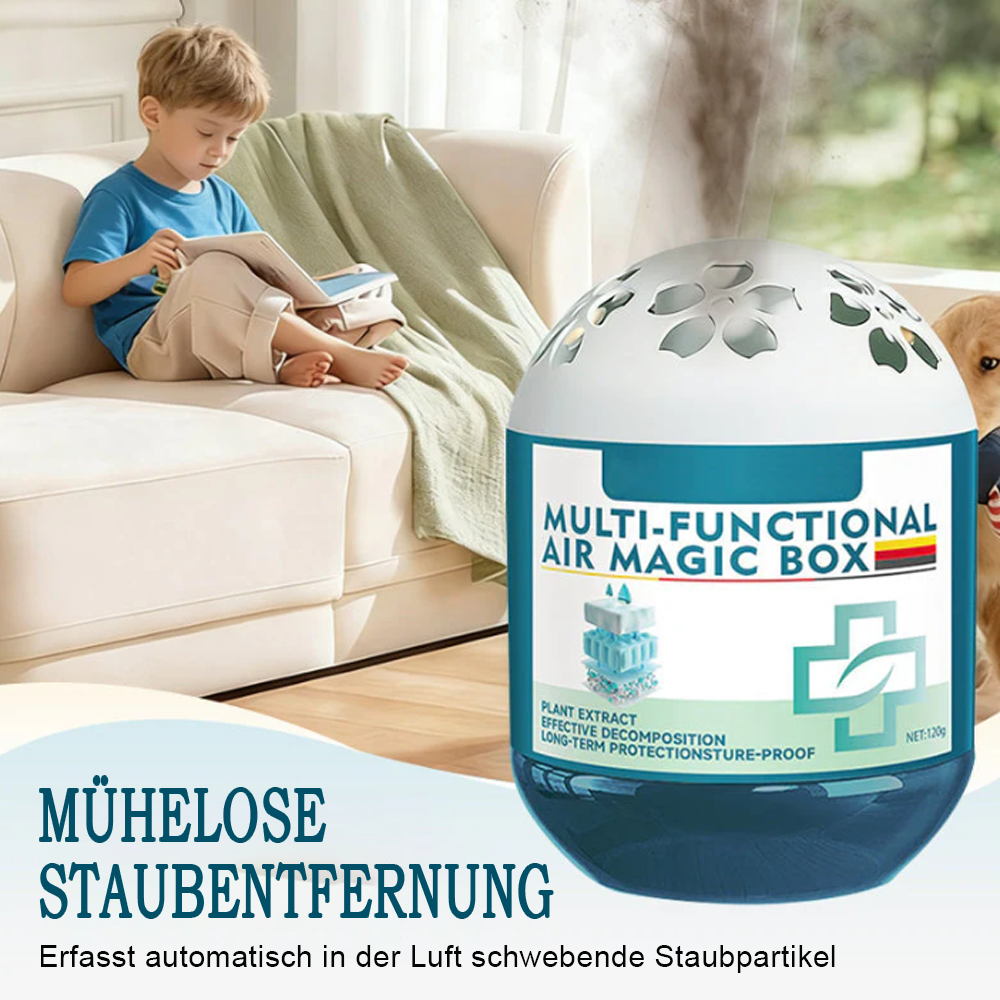 🏆 Indoor Luftreinigung Staub Entfernung Magic Box🌿✨ – Natürliche Luft & Staubfrei -Remifa®