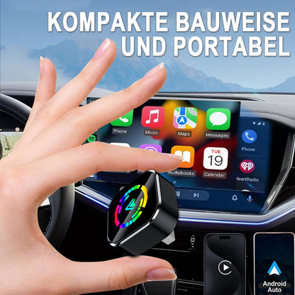 🚗📱 2-in-1-WLAN-Adapter: Kabellos Auto-Connect für iPhone & Android – Fahrsicherheit & Freiheit genießen! 🔋🎉