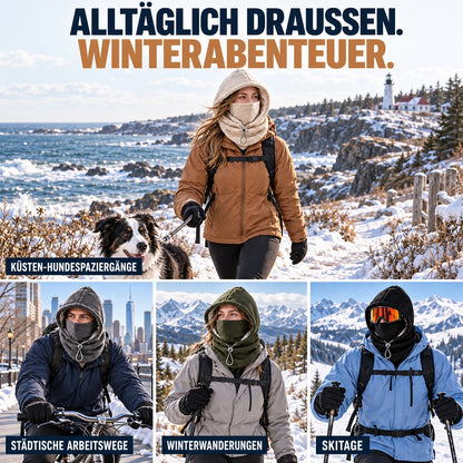 upsell❄️ 3-in-1 Winter-Sturmhaube – Winddichter Fleece-Gesichtsschutz für Damen & Herren, warm & kuschelig für Ski, Radfahren & Outdoor 🧣