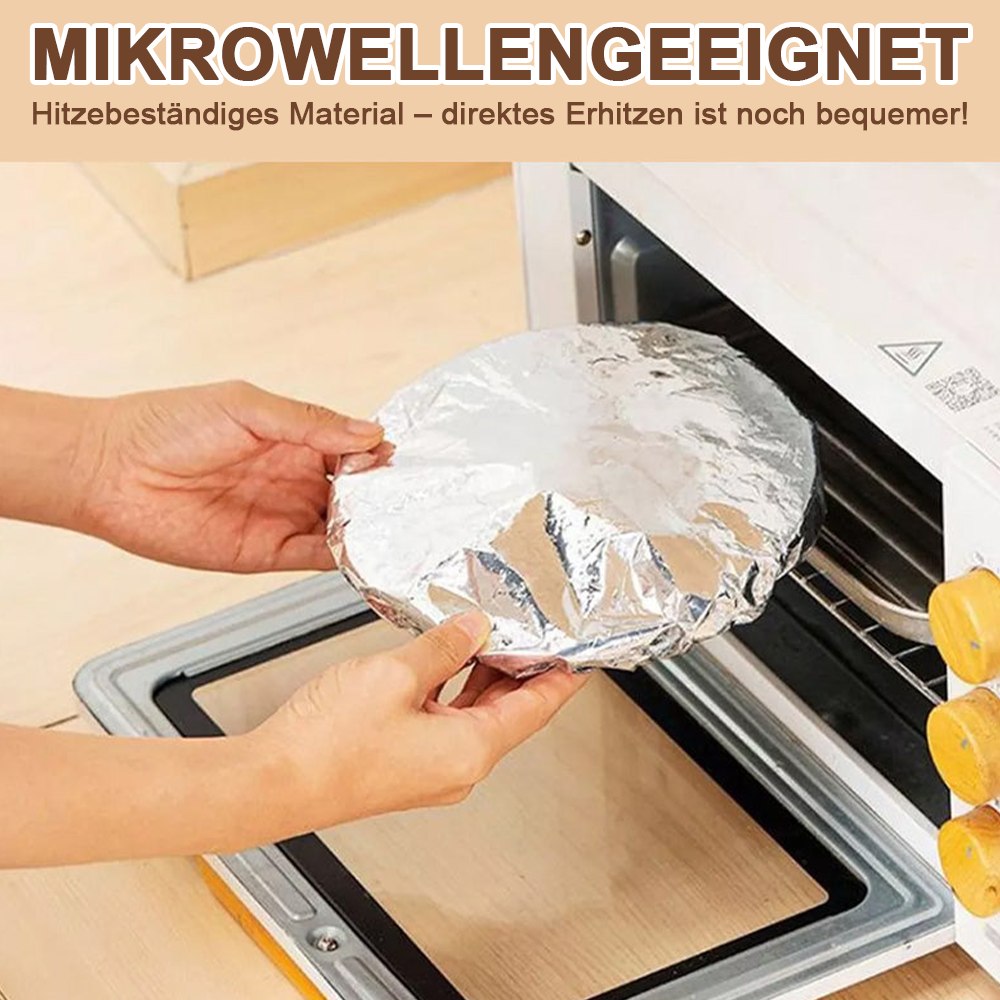 🏠 Aluminiumfolien-Wärmeisolierhaube – Speisen länger warm halten, ideal für Zuhause & unterwegs