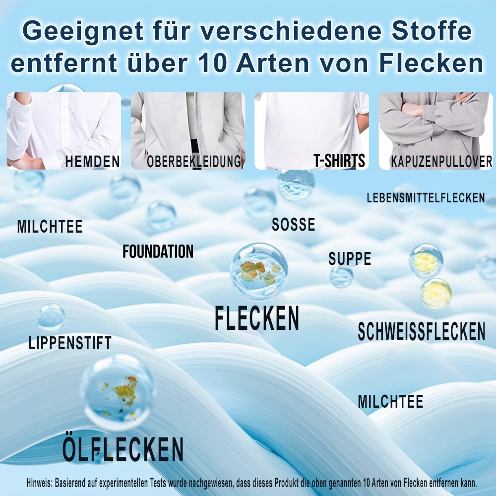 🔥Kleidung Fleckenentferner Tücher