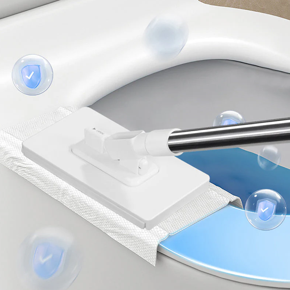 💥 LETZTER TAG! 50% RABATT 💥 Einweg-Staubmopp mit 5 wiederverwendbaren Bezügen 🧹✨ -Remifa®