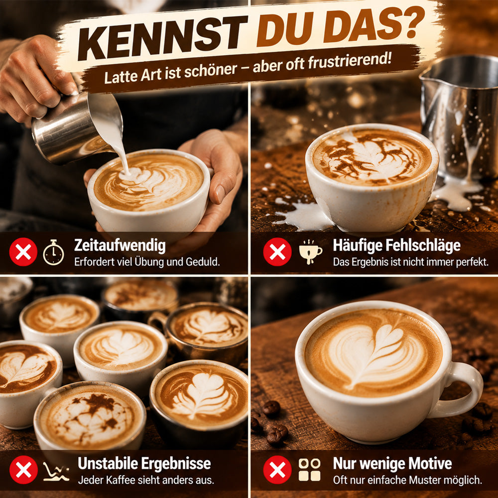☕ 50% RABATT!✨Retro-Kaffeekamera für kreative Kaffeemomente