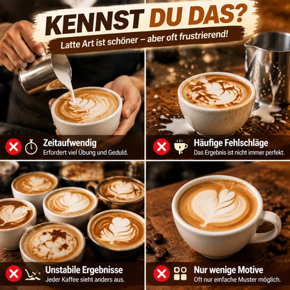 ☕ 50% RABATT!✨Retro-Kaffeekamera für kreative Kaffeemomente