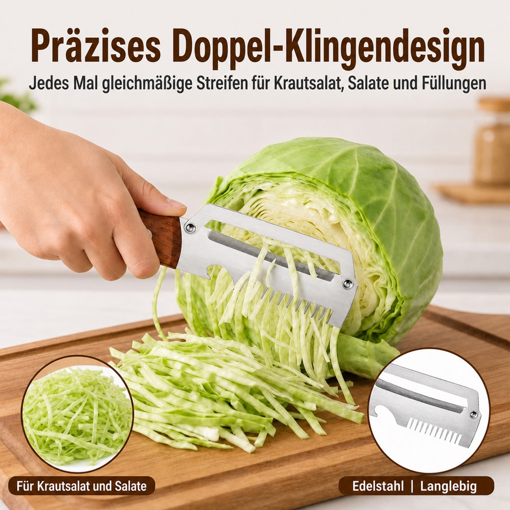 🔪🥬1 KAUFEN – 1 GRATIS ERHALTEN: Multifunktionaler Sparschäler 🥔🥕 🔥