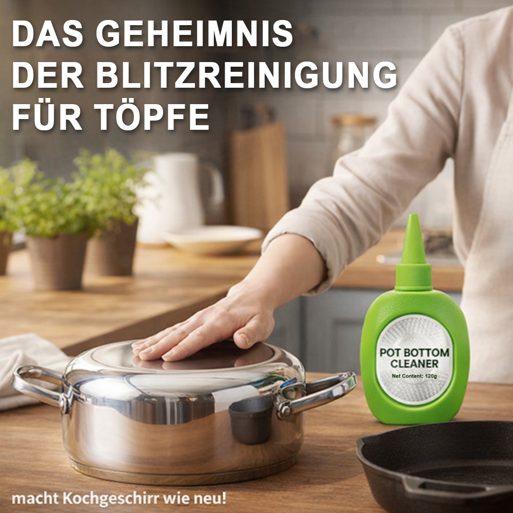 🔥Solange der Vorrat reicht 40 % Rabatt!🎉Flecken- und Schmutzentferner für Topfböden