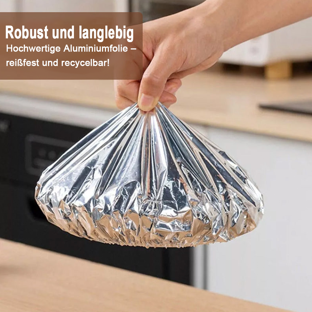 🏠 Aluminiumfolien-Wärmeisolierhaube – Speisen länger warm halten, ideal für Zuhause & unterwegs