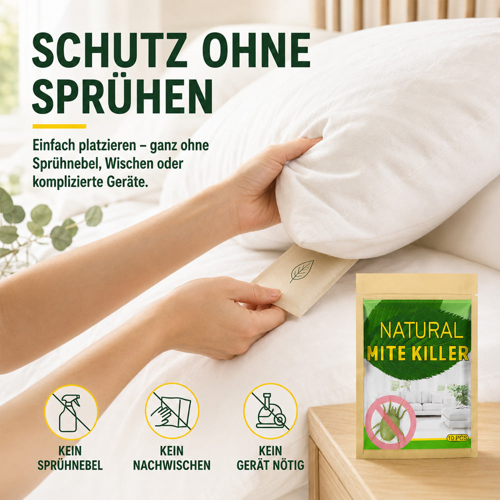 ♻️Milbenschutz-Säckchen gegen Hausstaubmilben | Milben in Matratze, Bett und Sofa wirksam bekämpfen – für hygienische Frische und erholsamen Schlaf✨