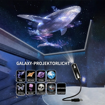 Celsiora® Nachtlicht-Projektor – Intelligenter holografischer Sternprojektor