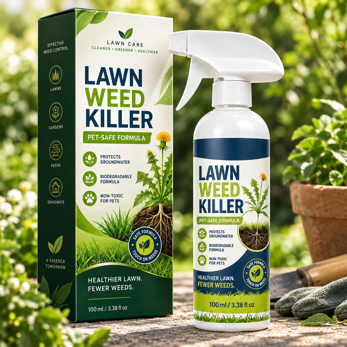 🏆 Offizieller autorisierter Shop🔥 LETZTER TAG – 50 % RABATT 🌿 | Unkraut-Stop – Stark gegen Unkraut & hemmt Nachwachsen