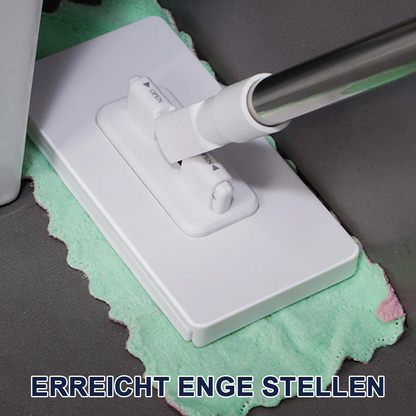 💥 LETZTER TAG! 50% RABATT 💥 Einweg-Staubmopp mit 5 wiederverwendbaren Bezügen 🧹✨ -Remifa®