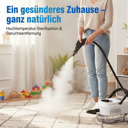 📢📢50 % Rabatt und versandkostenfrei !!!⏰Hochdruck-Dampfreiniger mit LCD-Display｜Vielseitig für Zuhause, Auto & Küche｜Effektiv gegen Fett & Bakterien✨