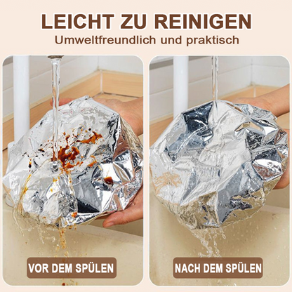 🏠 Aluminiumfolien-Wärmeisolierhaube – Speisen länger warm halten, ideal für Zuhause & unterwegs