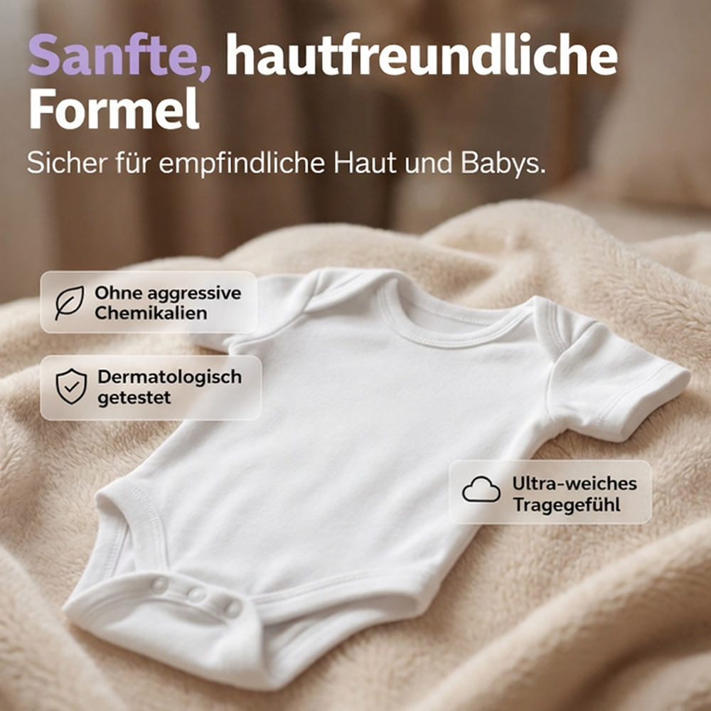 🌸🧺 5-in-1 Waschmittelkapseln mit weißem Moschus – entfernt Flecken & schont Fasern ✨💧 80 Stück, langanhaltend frisch, ideal für Haushalt & Reise.