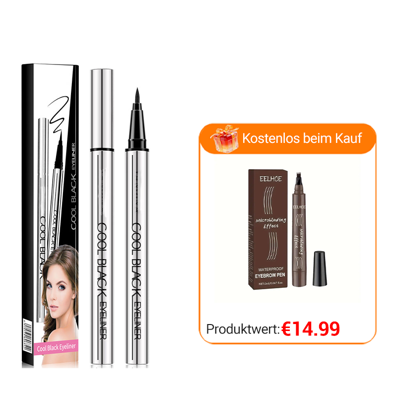 Wasserfester & wischfester Eyeliner