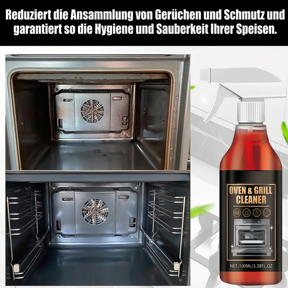 📢📢🔥Kaufe 2 und erhalte 1 gratis⏰Backofen- und Grillreinigungsspray