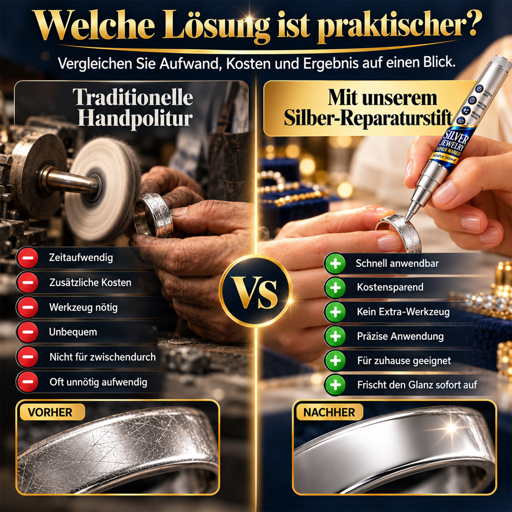 🔥Zeitlich begrenzte Aktion: 50 % Rabatt🔥 Kratzer-Reparatur- und Ausbesserungsstift für Schmuck