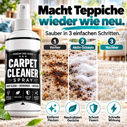 🔥🎁 2+1 GRATIS!!🥳 Tiefenreinigendes Teppichspray – entfernt hartnäckige Flecken und neutralisiert Gerüche sofort!