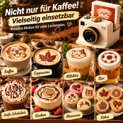 ☕ 50% RABATT!✨Retro-Kaffeekamera für kreative Kaffeemomente