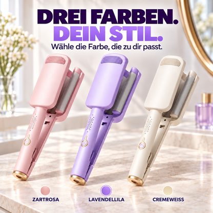 ✨50% RABATT 🌊 32-mm-Welleneisen – Weiche Wellen, voller Glamour! 🌊 4 Temperaturstufen, in ca. 10 Sekunden einsatzbereit, mit Ionen-Technologie