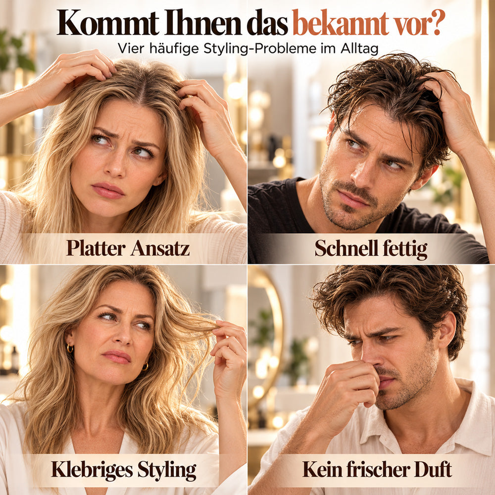 🏆🎁50% RABATT!✨🍑Haar‑Volumen‑Spray mit Pfirsichduft – Fülle & Halt ohne Verkleben – Ideal für feines & glattes Haar 💨