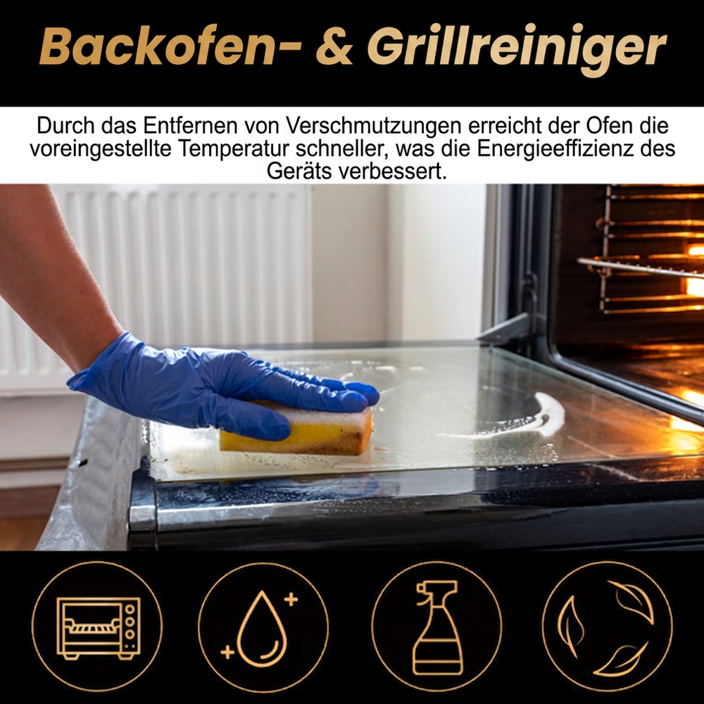📢📢🔥Kaufe 2 und erhalte 1 gratis⏰Backofen- und Grillreinigungsspray