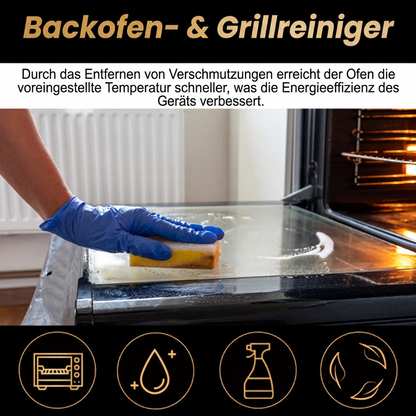 📢📢🔥Kaufe 2 und erhalte 1 gratis⏰Backofen- und Grillreinigungsspray