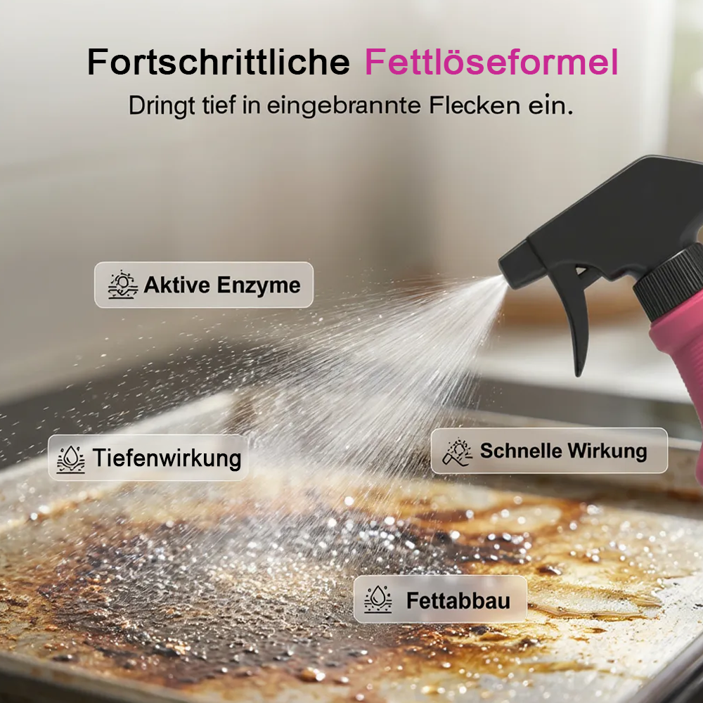 ✨🧼 Schnell wirkendes Hochleistungs-Grill-Entfettungsspray