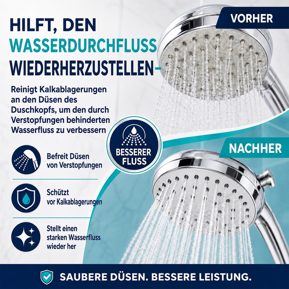 💧Schnell wirkendes Duschkalkentfernungsspray