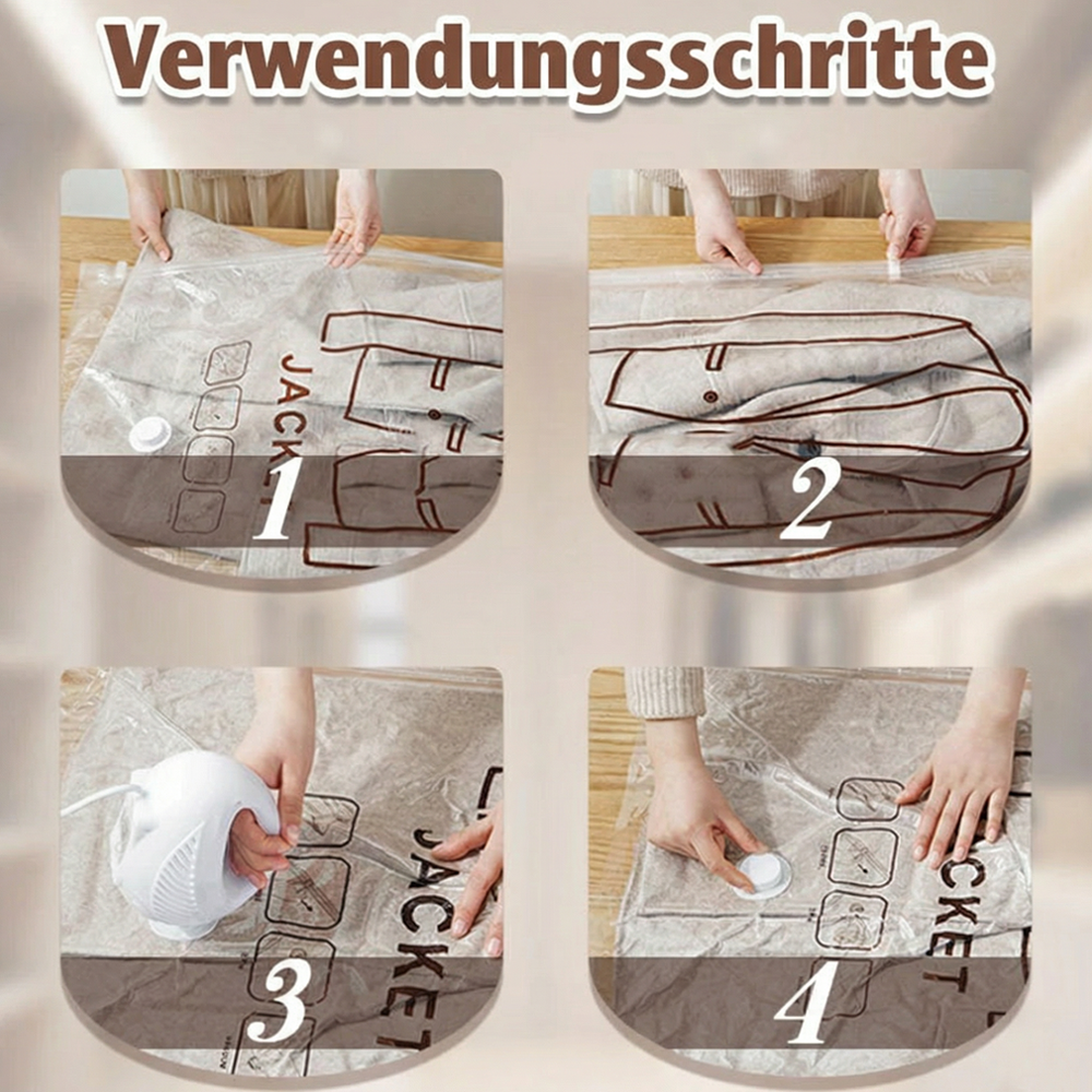 upsell💘 Valentinstagsangebot: 50% Rabatt! ✨Hängende Vakuum-Aufbewahrungsbeutel mit Elektropumpe – Sparen Sie 75 % mehr Platz & Zeit!