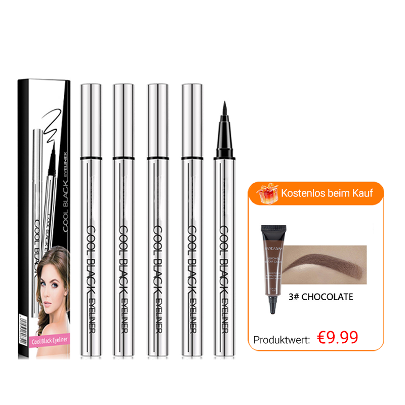 Wasserfester & wischfester Eyeliner