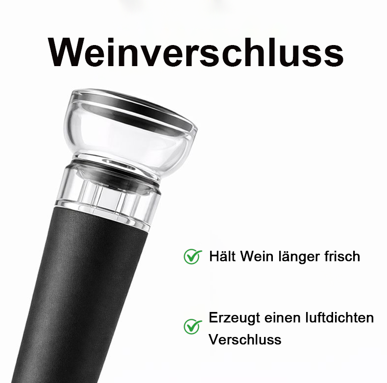 🎉Neujahrsdeal! 50% Rabatt🍷 WEINMEISTER Pro – Elektrischer Korkenzieher-Set ✨ Premium Design | Leise & Kraftvoll | Wiederaufladbar