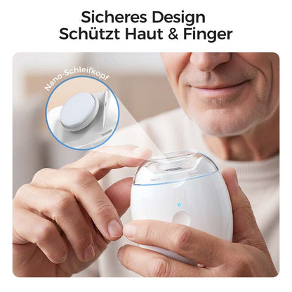 💥LETZTER TAG VERKAUF 50% RABATT💥 Universelle automatische Nagelfeile für Erwachsene und Kinder👶 – Safe, Quiet & Easy -Remifa®