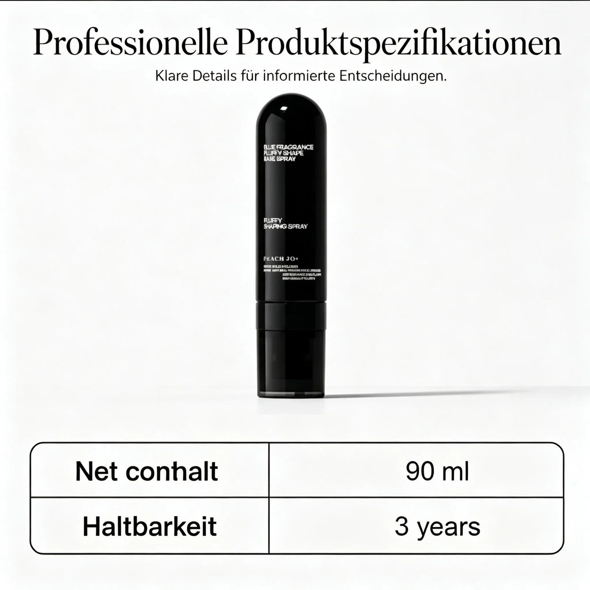 🏆🎁50% RABATT!✨🍑Haar‑Volumen‑Spray mit Pfirsichduft – Fülle & Halt ohne Verkleben – Ideal für feines & glattes Haar 💨