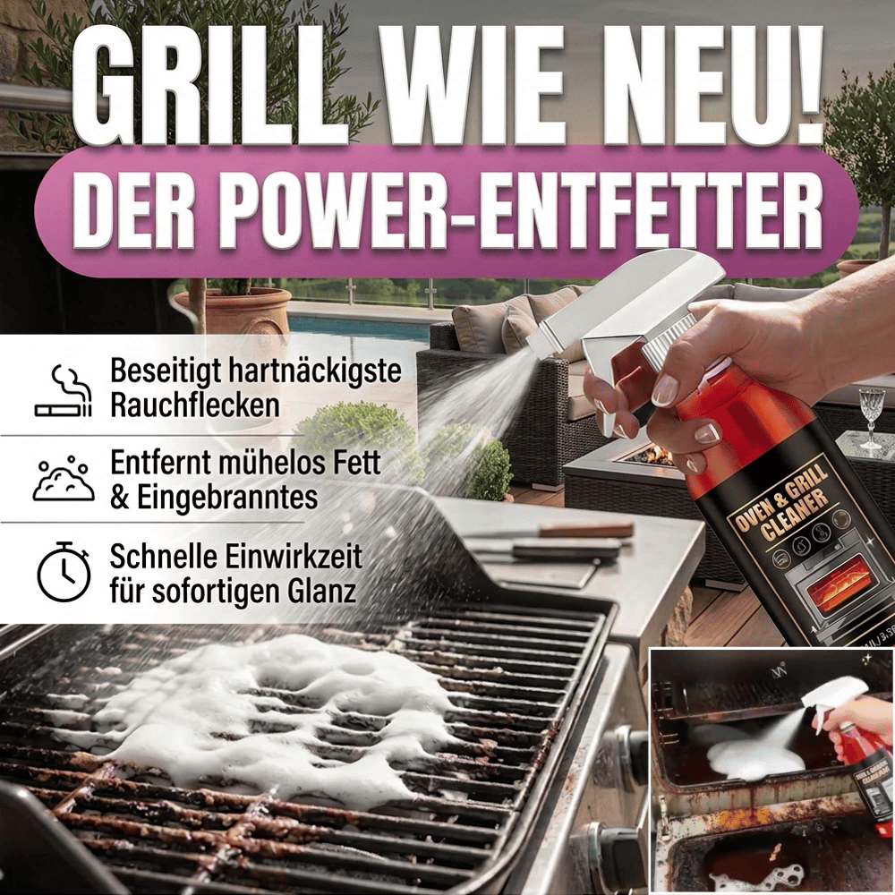 60%off📢📢Kaufen Sie 2 und erhalten Sie 1 gratis ⏰Backofen- und Grillreinigungsspray (Copy)