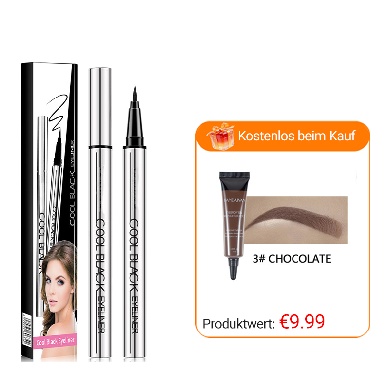 Wasserfester & wischfester Eyeliner