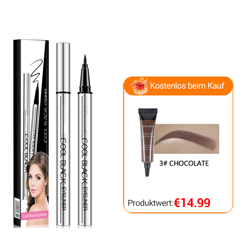 Wasserfester & wischfester Eyeliner