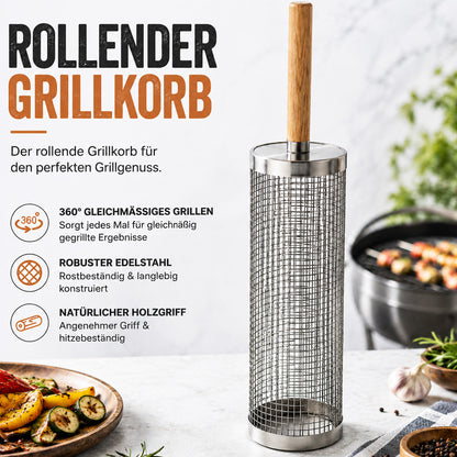 🔥Rollende Grillmand 🔥