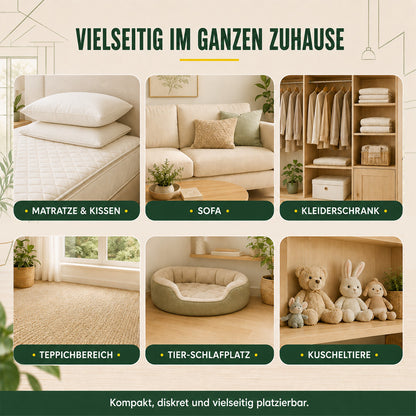 ♻️Milbenschutz-Säckchen gegen Hausstaubmilben | Milben in Matratze, Bett und Sofa wirksam bekämpfen – für hygienische Frische und erholsamen Schlaf✨