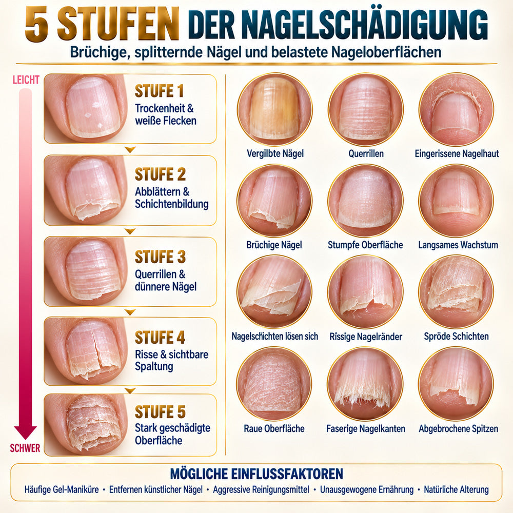 💜💅 Fliederfarbener Glanz-Nagelhärter | Leichtes Serum spendet Feuchtigkeit, stärkt die Nagelplatte & reduziert das Risiko von Nagelschäden