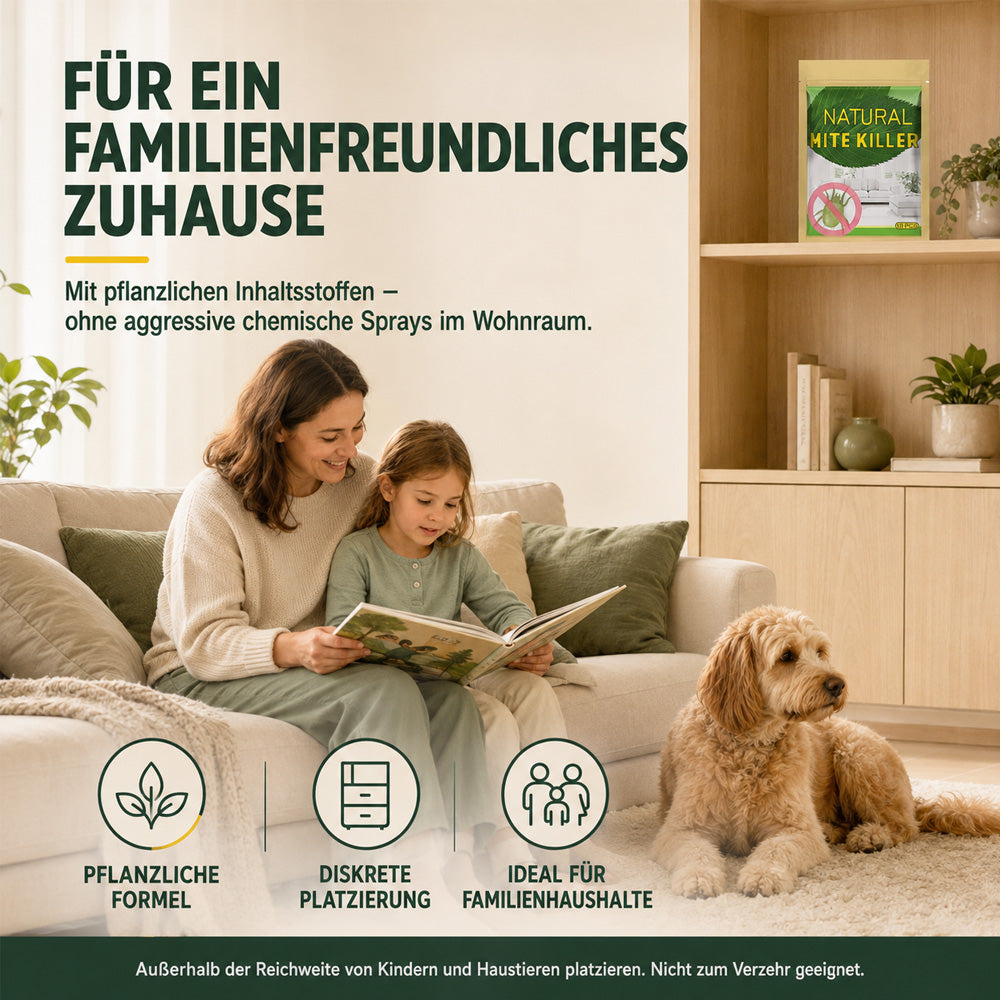 ♻️Milbenschutz-Säckchen gegen Hausstaubmilben | Milben in Matratze, Bett und Sofa wirksam bekämpfen – für hygienische Frische und erholsamen Schlaf✨