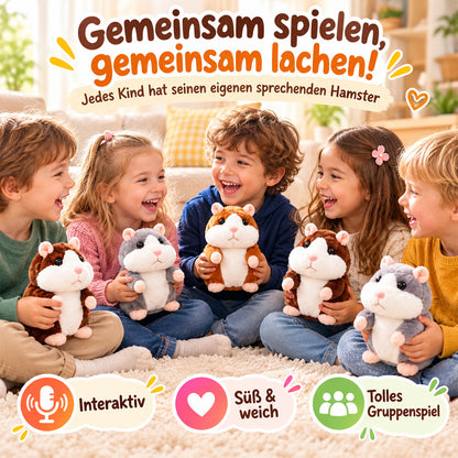 🥳2026 VERKAUFSHIT🥳💞ÜBER 50.000 VERKAUFT! 🐹✨ 50 % RABATT! Sprechender Plüschhamster – wiederholt alles, was du sagst, und wackelt dabei mit dem Kopf. Lustiger Spaß für Kinder & Erwachsene. Ideal zum Verschenken und zur Unterhaltung deiner Haustiere! 🎁💚