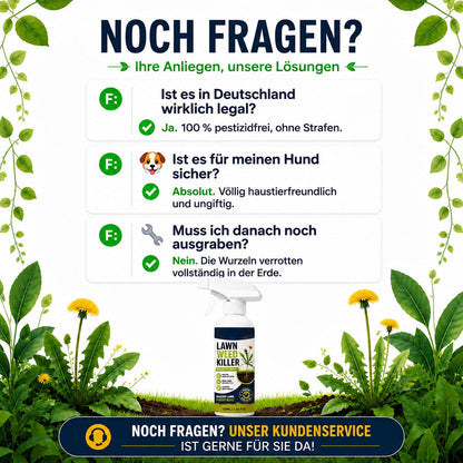 🏆50 % RABATT🔥  🌿 Unkraut-Stop – Stark gegen Unkraut & hemmt neues Wachstum | Für Garten, Wege & Hof