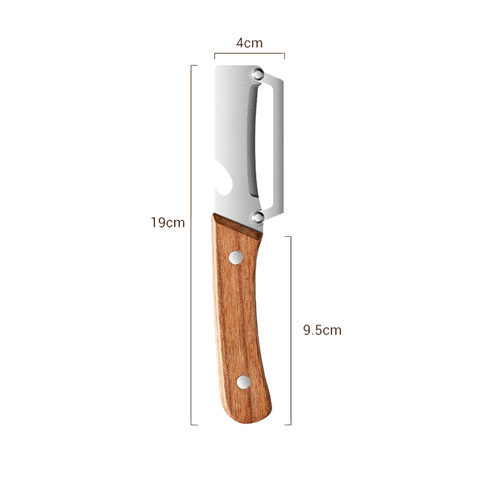 🥕🔥 Multifunktionaler Gemüseschäler für die Küche – Rostfreie Klinge, Ergonomischer Griff & Ideal für Obst & Gemüse ✨