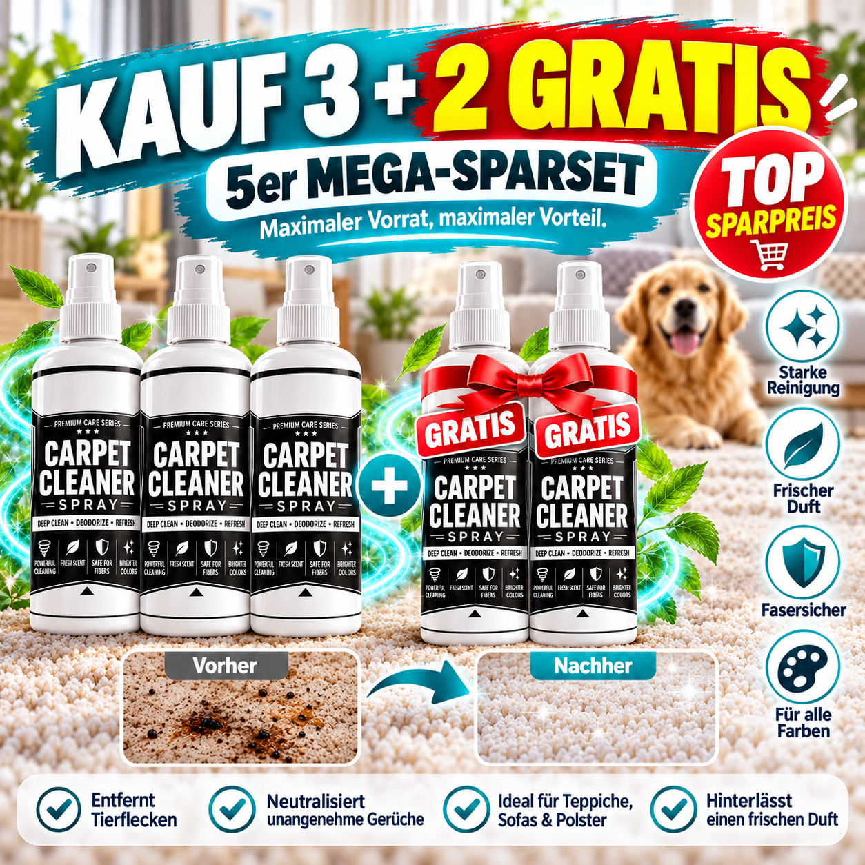 🔥🔥Kauf 3 und 2 gratis (5 Stück)