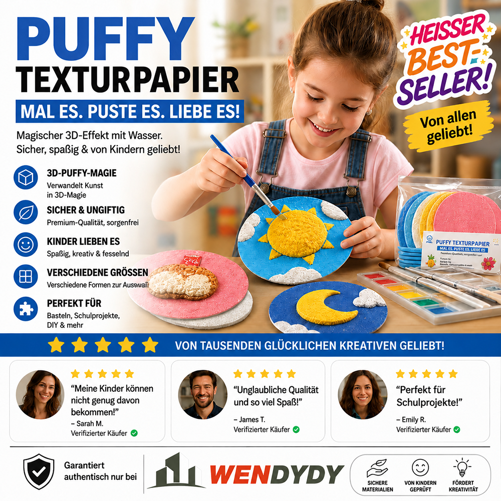 IEY® 3D-Quellpapier | 50 % Rabatt auf den zweiten Artikel