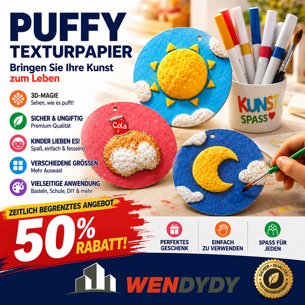 IEY® 3D-Quellpapier | 50 % Rabatt auf den zweiten Artikel