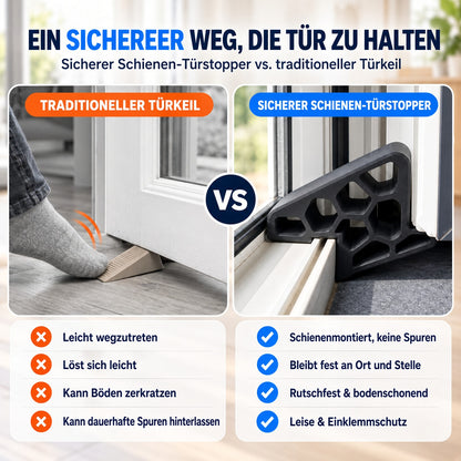 🚪✨ 50 % Rabatt – 1 Kaufen, 1 Gratis! Sicherer Türstopper | Stoßdämpfend & Für Schiebefenster Und Balkontüren 🛡️🔇