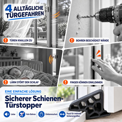 🚪✨ 50 % Rabatt – 1 Kaufen, 1 Gratis! Sicherer Türstopper | Stoßdämpfend & Für Schiebefenster Und Balkontüren 🛡️🔇